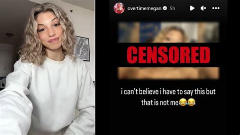 overtime megan leaks pics|Overtimemegan speaks out after hacker leaks。